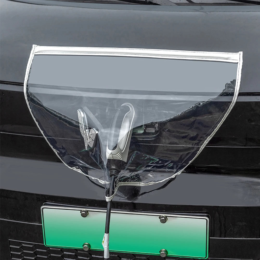 New Energy Car Charging Port Rain Cover Rainproof Dustproof EV Charger Guns Cover Snow Protection Electric Car Accessaries
