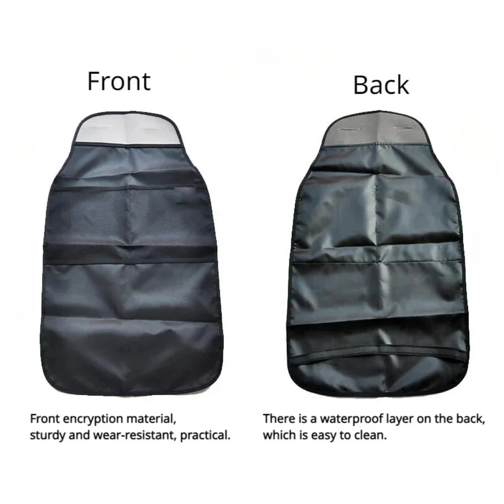 Car Seat Back Anti Kicking Pad for Children Car Rear Seat Back Scuff Dirty Protection Cover for Kids Car Accessories Interior