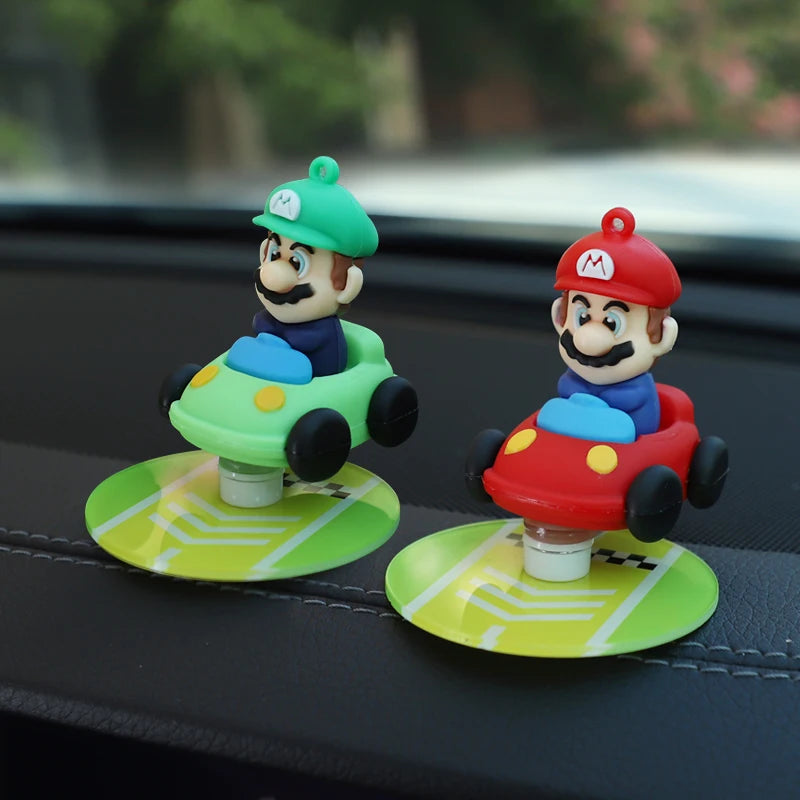 Drifting Moving car decoration ornaments dashboard auto decorations drift tail swing rotating ornaments toy