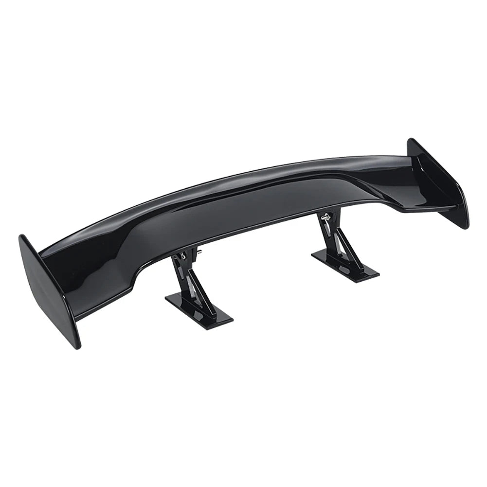 Car Universal mini spoiler Tail Wing Carbon Fiber Look Mini Modified Tail Wings Model Auto Styling Decoration Car Accessories