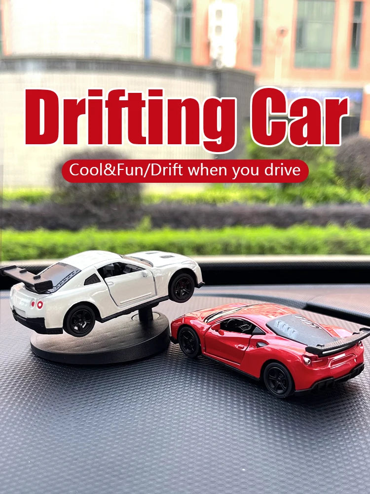 Drift Car dashboard toy model swing turning cool sports race auto ornaments interior accessories decor items fun decorations men