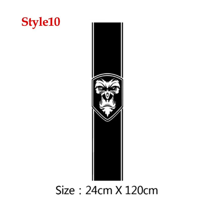 Hood Car Sticker Personalized Stripe Stickers Auto Modified Body Sticker Hot-selling Car Accessories Decoration Covering Film