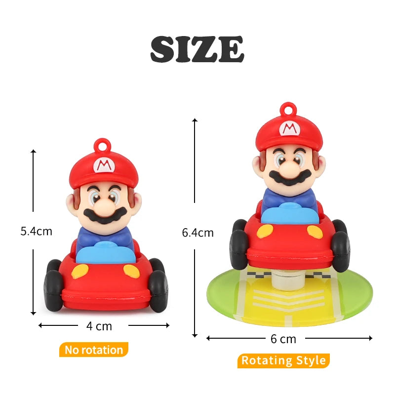 Drifting Moving car decoration ornaments dashboard auto decorations drift tail swing rotating ornaments toy