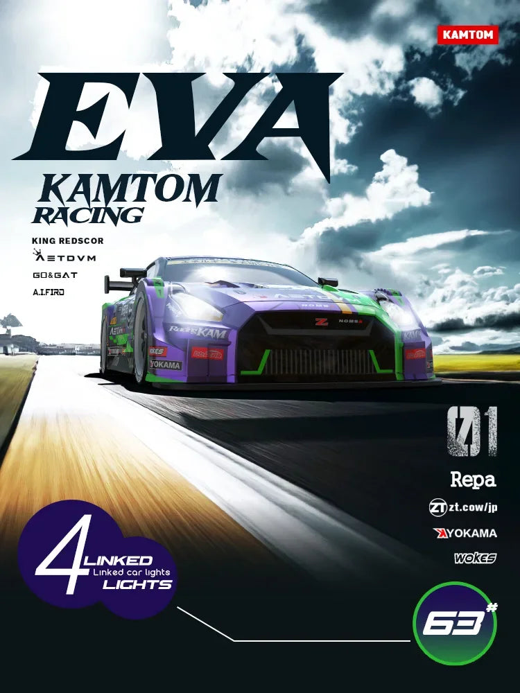 Drift Car 1:16 40km/h 2.4G 4WD High Speed 3 Type of Tire 2 sets of Tail Classic Edition Professional Racing Rc Cars for Adults