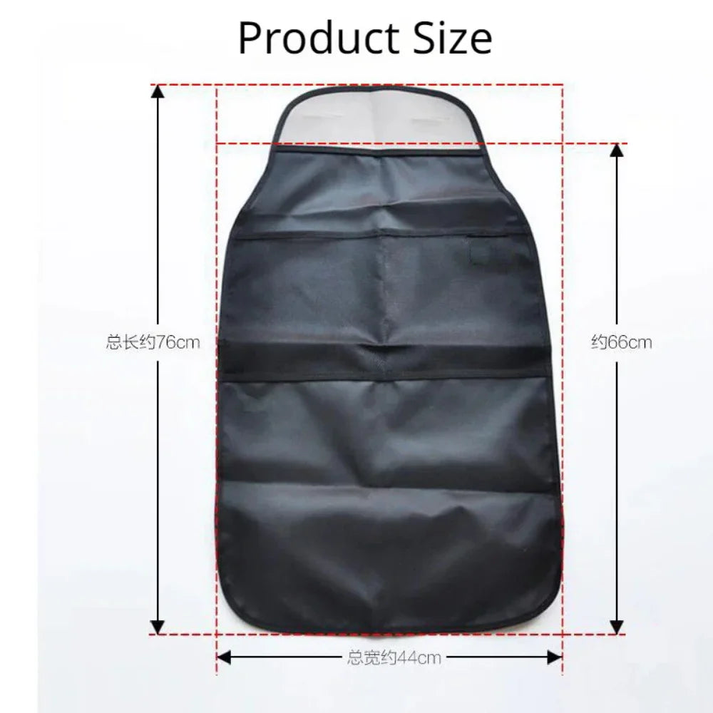 Car Seat Back Anti Kicking Pad for Children Car Rear Seat Back Scuff Dirty Protection Cover for Kids Car Accessories Interior