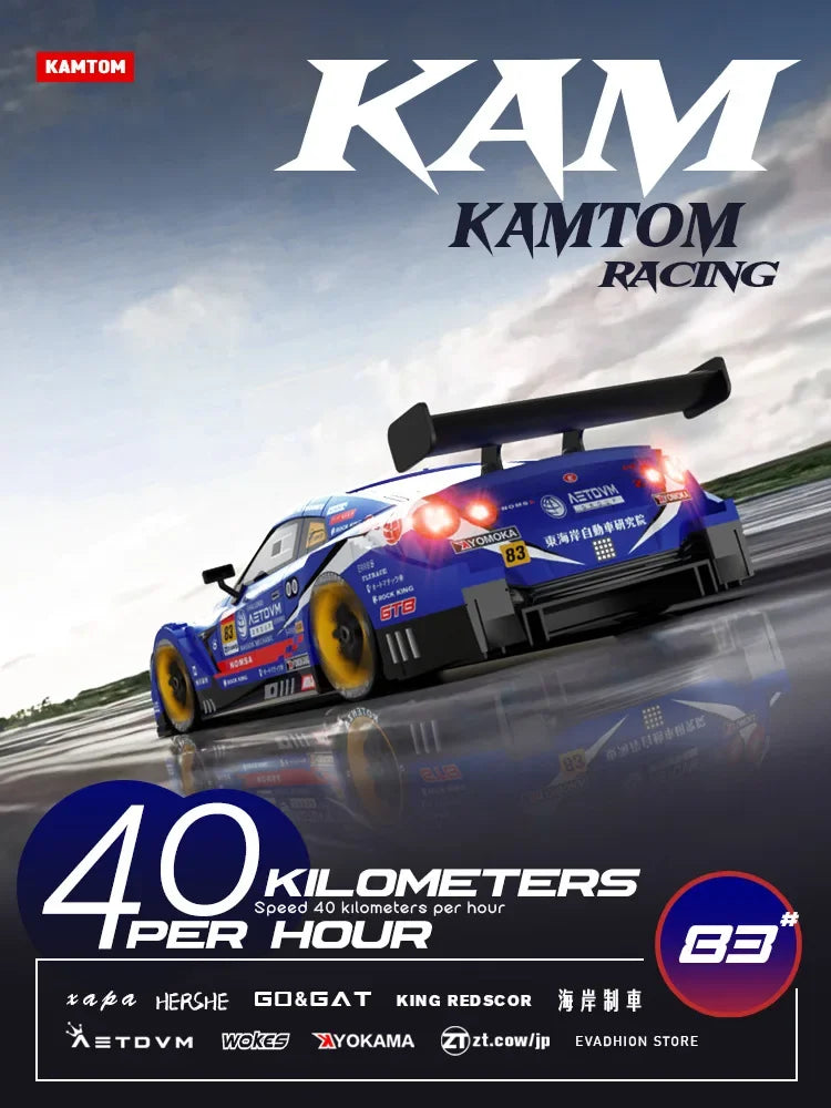 Drift Car 1:16 40km/h 2.4G 4WD High Speed 3 Type of Tire 2 sets of Tail Classic Edition Professional Racing Rc Cars for Adults