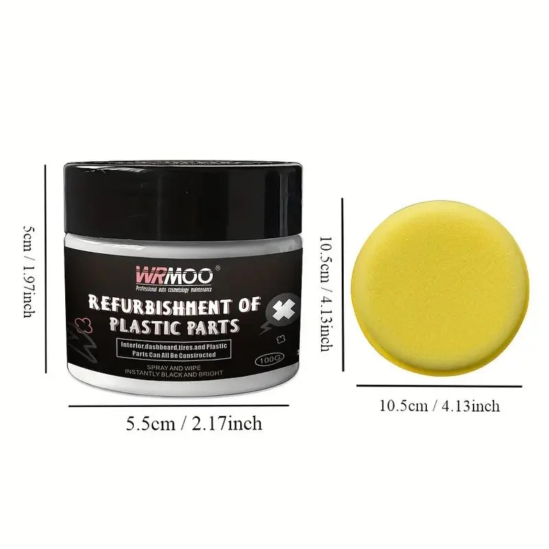 Car Plastic Restorer Back To Black Gloss Car Cleaning Products Plastic Leather Restore Auto Polish And Repair Coating Renovator
