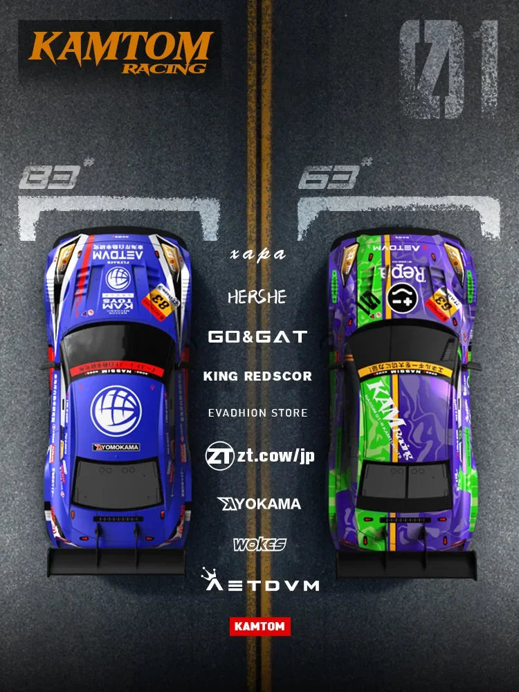 Drift Car 1:16 40km/h 2.4G 4WD High Speed 3 Type of Tire 2 sets of Tail Classic Edition Professional Racing Rc Cars for Adults