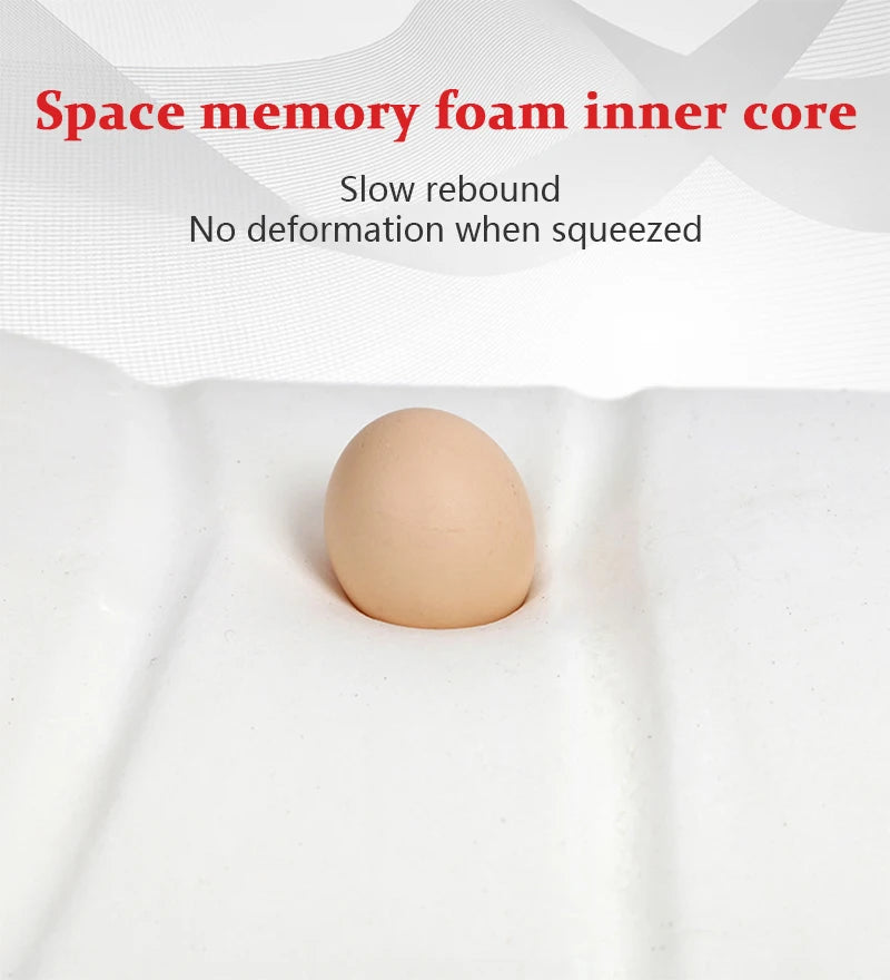 PU Leather Car Headrest Breathable Head Neck Rest Pillow Memory Foam Car Seat Head Support Pillow Neck Cushion Car Accessories