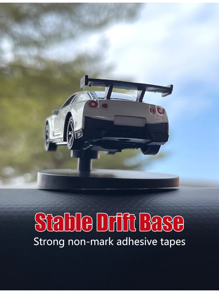Drift Car dashboard toy model swing turning cool sports race auto ornaments interior accessories decor items fun decorations men