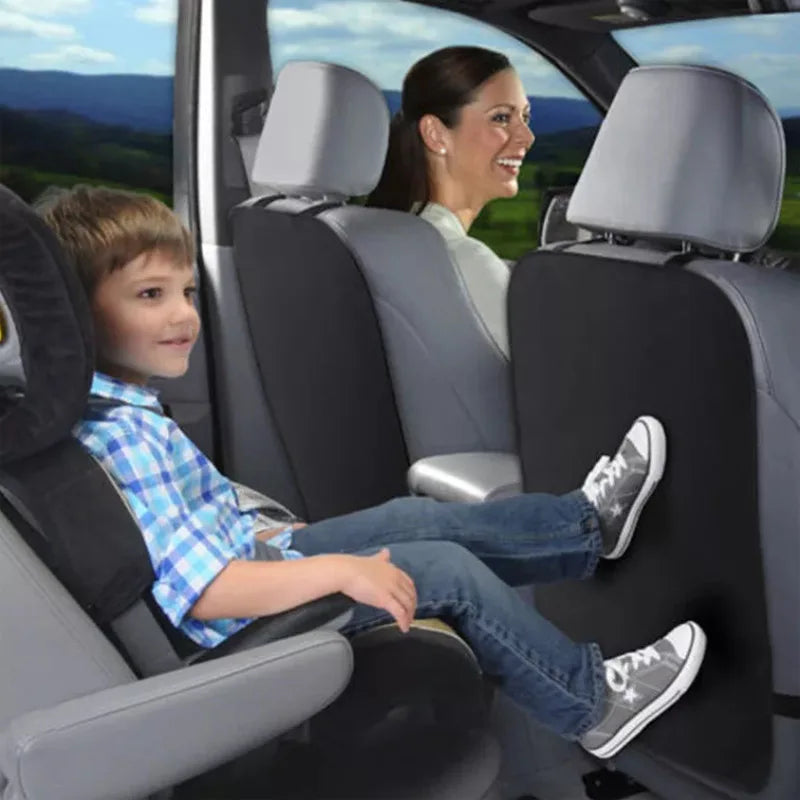 Car Seat Back Anti Kicking Pad for Children Car Rear Seat Back Scuff Dirty Protection Cover for Kids Car Accessories Interior