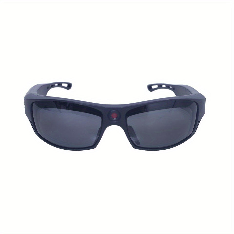 HD 1080P Action Camera Smart Video Audio Sunglasses, BT Wireless Music Speaker Easy Wear Sports Camera Glasses For Biking, Skiing, Motorcycling, Fishing, Travelling Mini Camera