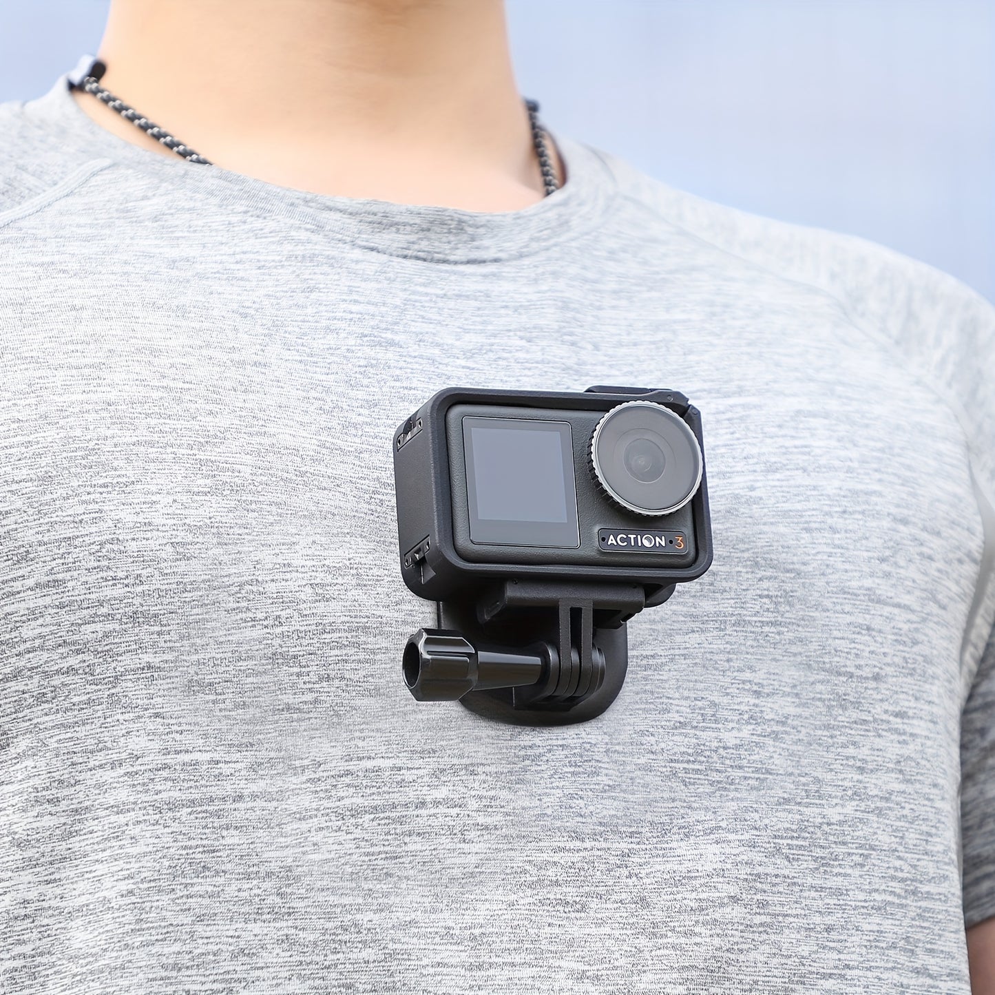 Magnetic Action Camera Mount - Accessory Kit with Quick Release Plate, Joint Mount, Compatible with GoPro Hero, GoPro Max, DJI Osmo Action, for Adventure Photography and Videography
